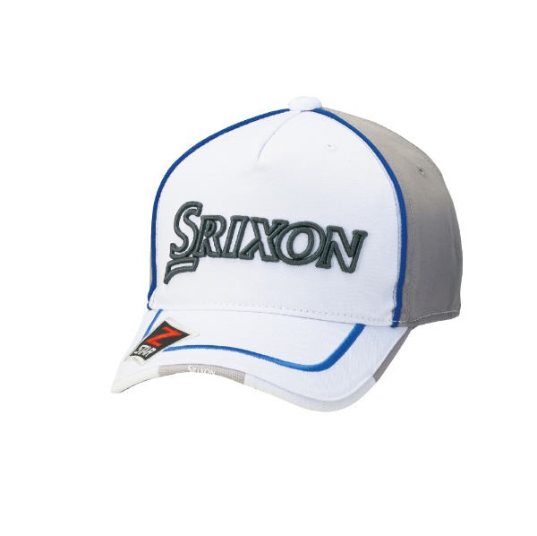 メンズ ゴルフキャップ スリクソン 5方型キャップ(フリーサイズ・ベルト式/ホワイトグレー) SMH0132X