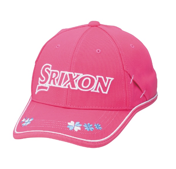 予約販売 国内正規総代理店アイテム レディース ゴルフキャップ スリクソン フリーサイズ SWH0152 ベルト式 ピンク