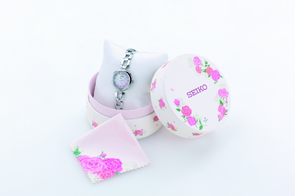 ■数量限定2000本 【ソーラー時計】 セイコーセレクション(SEIKO SELECTION) Pink Rose Limited Edition  SWFA189 [正規品]