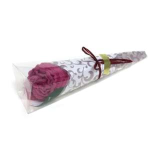 玫瑰花的花束毛巾
