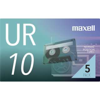 オーディオカセットテープ10分5巻パック Ur 10n5p マクセル Maxell 通販 ビックカメラ Com