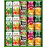 有伊藤园果实的果汁+蔬菜汁礼物YMK-20G[饮料礼物]目录No.7002
