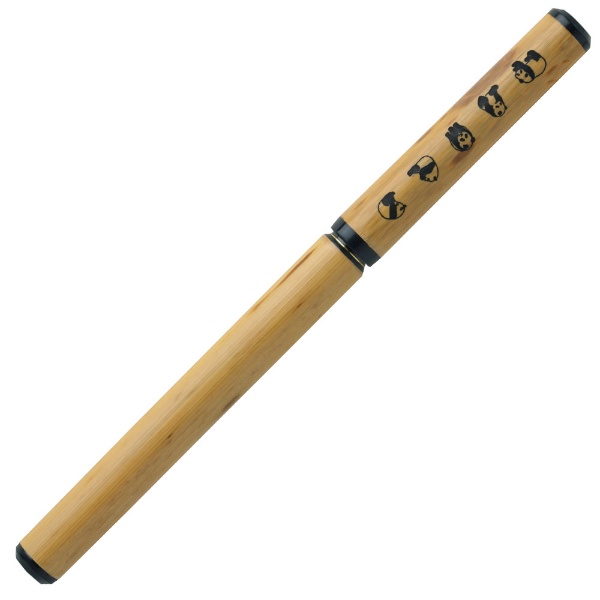 天然竹筆ﾍﾟﾝ 定番 人気の製品 ﾊﾟﾝﾀﾞ 透明ｹｰｽ AK2700MP-58