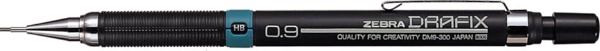 タフ シャープペンシル(シャーペン） ブラック XQE9-A [0.9mm