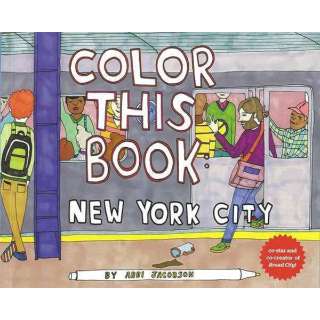 【バーゲンブック】COLOR THIS BOOK NEW YORK CITY