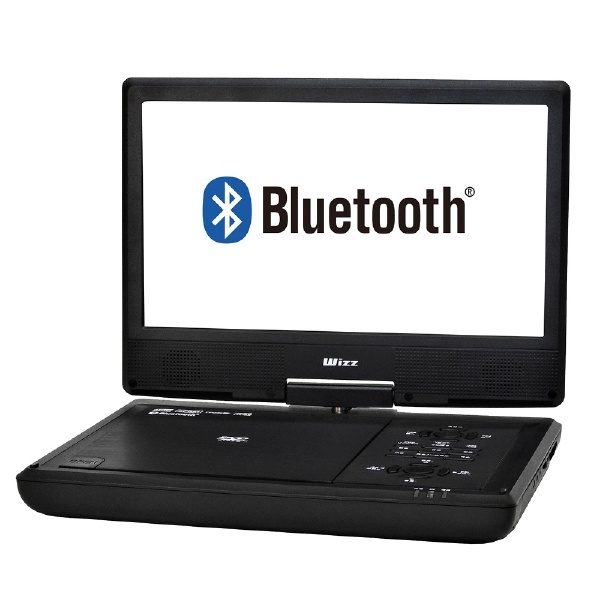 Bluetooth搭載 ポータブルDVDプレーヤー WPD-S1020 [10.1V型ワイド] WIZZ｜ウィズ 通販