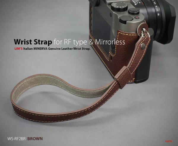 ハンドストラップ ミラーレスRFカメラ用 ブラウン WS-RF2BR 【処分品の