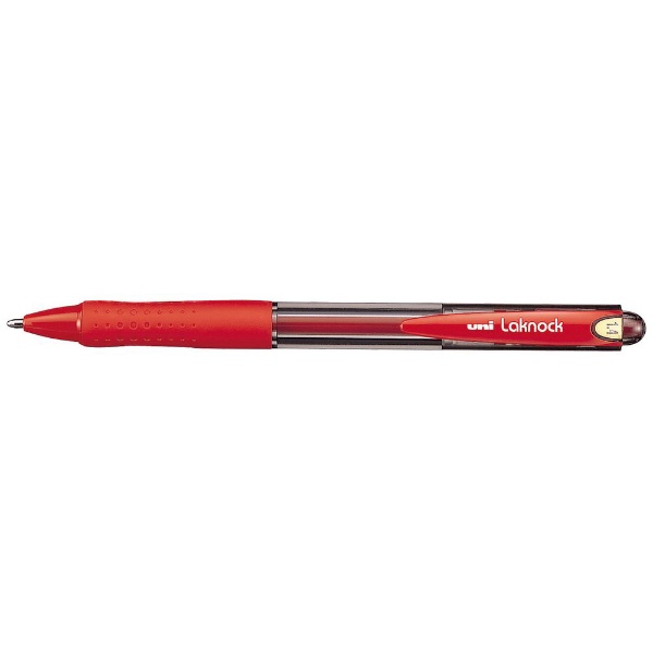 三菱鉛筆 油性ボールペン替芯 ベリー楽ノック 1.4 赤 10本 SA14CN.15