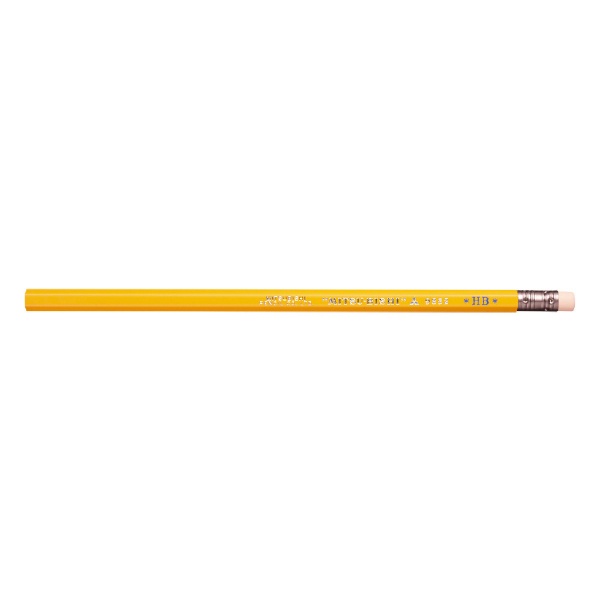 uni 事務用鉛筆9852(消しゴム付) K9852HB [HB /1本] 三菱鉛筆