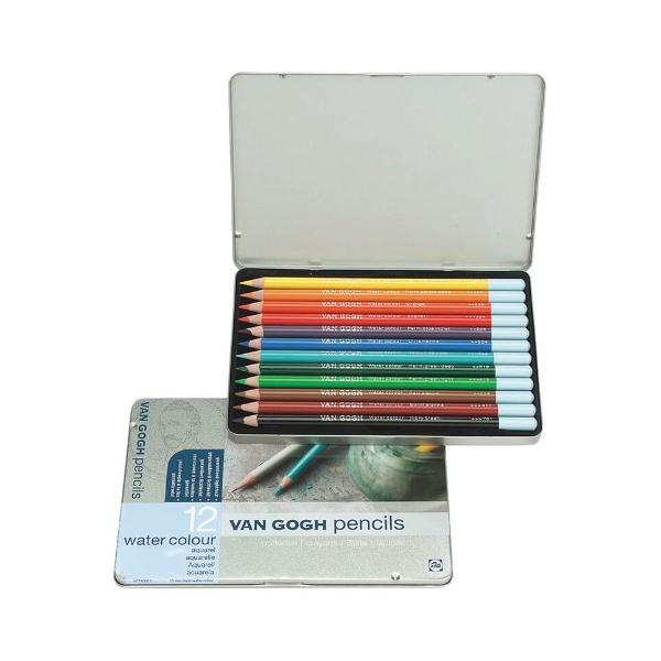 ヴァンゴッホ　水彩色鉛筆　24色セット