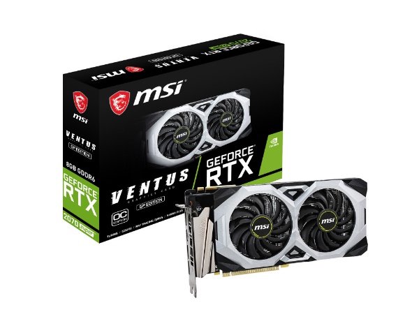 グラフィックボード GeForce RTX 2070 SUPER VENTUS GP OC [GeForce RTXシリーズ /8GB]