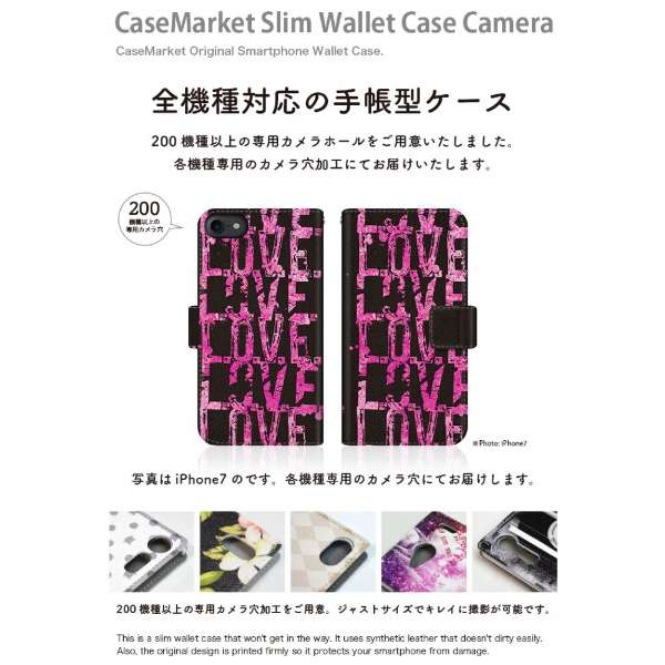 CaseMarket iPhone6sp X蒠^P[X LOVE. LOVE. LOVE. The Pink X _CA[ iPhone6sp-BCM2S2235-78_2