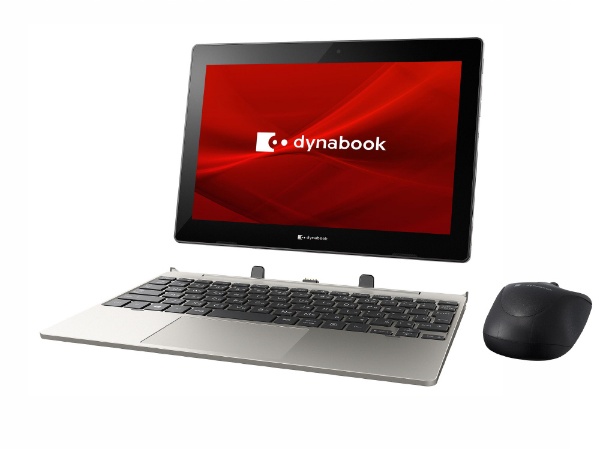ノートパソコン dynabook（ダイナブック） K1 ゴールド P1K1PPTG [10.1型 /Windows10 Pro /intel  Celeron /Office HomeandBusiness /メモリ：4GB /フラッシュメモリ：128GB /タッチパネル対応  /2020年春モデル]