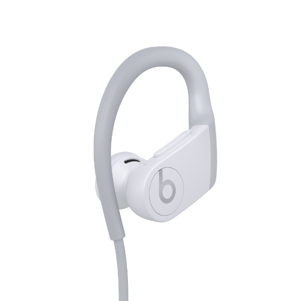 ブルートゥースイヤホン 耳かけ型 Powerbeats ホワイト MWNW2PA/A [ワイヤレス(左右コード) /Bluetooth対応]