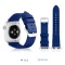 VPG书皮革AppleWatch带/蓝色蓝色AW-LE01BL