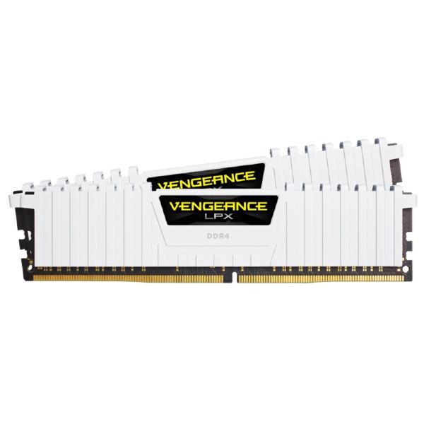 増設メモリ VENGEANCE LPX ホワイト CMK32GX4M2B3200C16W [DIMM DDR4 ...