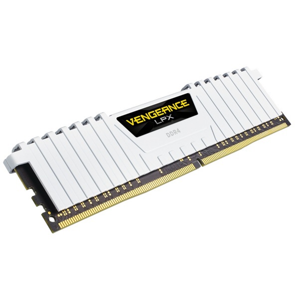 増設メモリ VENGEANCE LPX ホワイト CMK32GX4M2A2666C16W [DIMM DDR4 /16GB /2枚] CORSAIR｜ コルセア 通販 | ビックカメラ.com