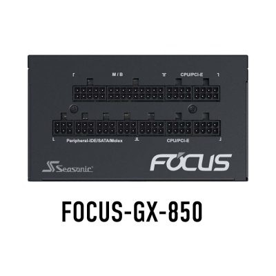 PC電源 Seasonic FOCUS GX ブラック FOCUS-GX-850 [850W /ATX /Gold] シーソニック｜Seasonic  通販 | ビックカメラ.com