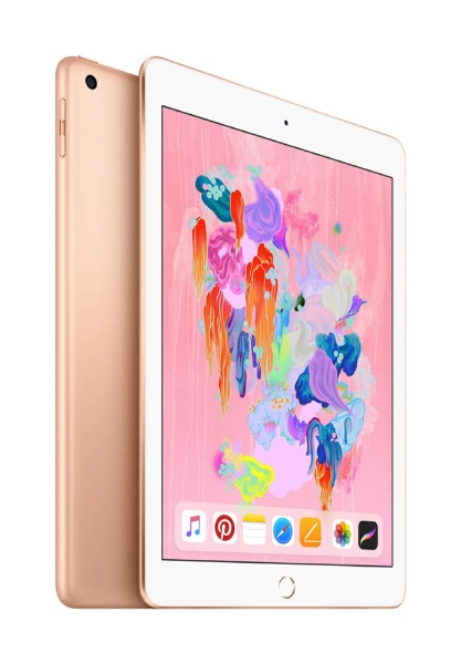 iPad 第6世代 128GB ゴールド MRM22J／A 国内版SIMフリー ゴールド ...
