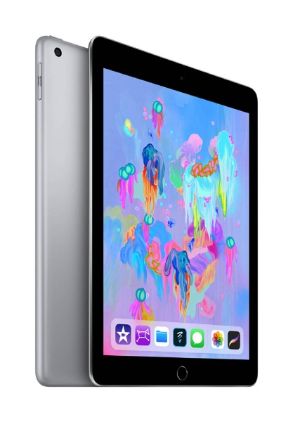 iPad 第6世代 128GB スペースグレイ MR722J／A 国内版SIMフリー
