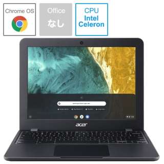 Chromebook C851T-H14N Chromebook(铬书籍)(512)希尔黑色C851T-H14N[12.0型/Chrome ＯＳ/intel Celeron/存储器:4GB/eMMC:32GB/2020一年3月型号]