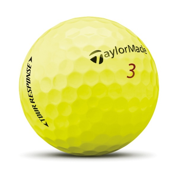 ゴルフボール TOUR RESPOSE イエロー [3球（1スリーブ）] オウンネーム非対応 テーラーメイドゴルフ｜Taylor Made Golf  通販  ビックカメラ.com