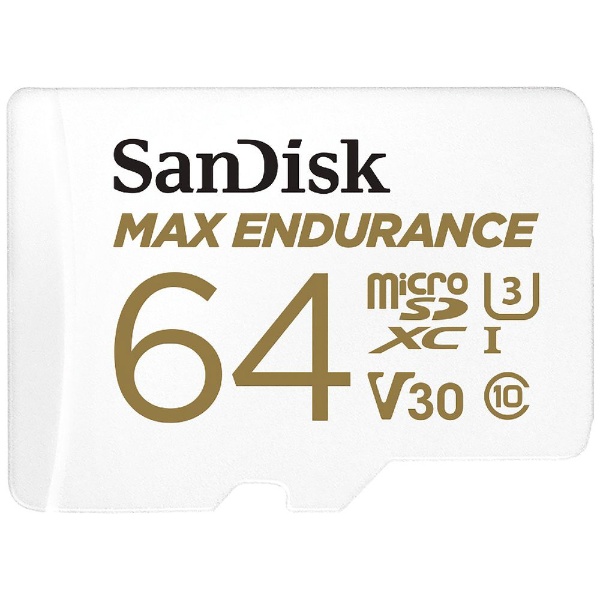 microSDXC UHS-I MAX ENDURANCEʥޥå ǥ󥹡˹ѵ SDSQQVR-064G-JN3ID [Class10 /64GB]