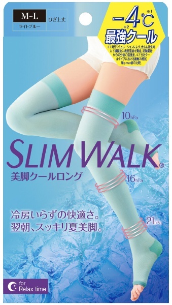 SLIM WALK（スリムウォーク）美脚クールロング ML 〔着圧ソックス〕 スリムウォーク ピップ｜pip 通販 | ビックカメラ.com