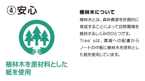 【新品】（まとめ）キョクトウ・アソシエイツ Trees A4 A罫 40枚 クリーム【×20セット】