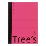 Tree’s ノート 30枚 ピンク UTR3AP [セミB5・B5 /7mm(A罫) /横罫線]