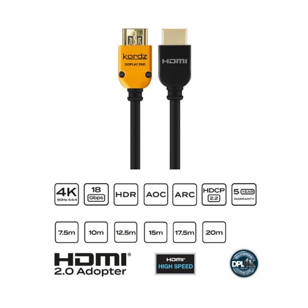 HDMIケーブル PRS3 ACTIVE OPTICAL オレンジ PRS3O-HD1500 [15m /HDMI⇔HDMI /スタンダードタイプ]