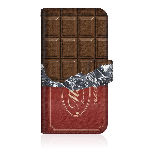 CaseMarket 新品 送料無料 通常便なら送料無料 iPhoneXS スリム手帳型ケース 板チョコ コレクション iPhoneXS-BCM2S2263-78 チョコレート ダイアリー カカオ