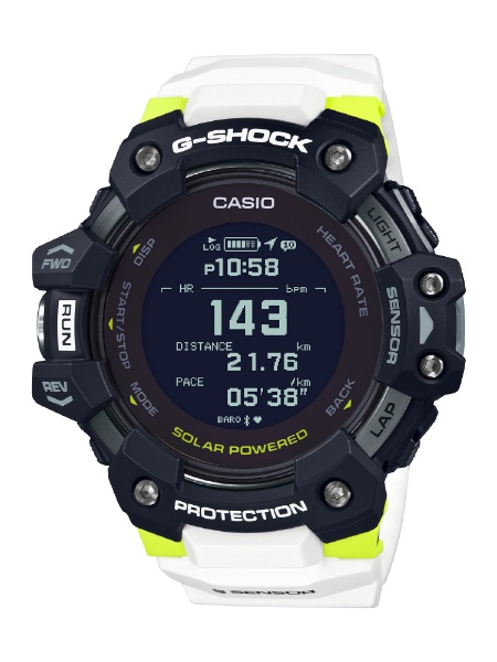 G-SHOCK（Gショック）スポーツライン　G-SQUAD（Gスクワッド）心拍計+GPS機能搭載モデル GBD-H1000-1A7JR