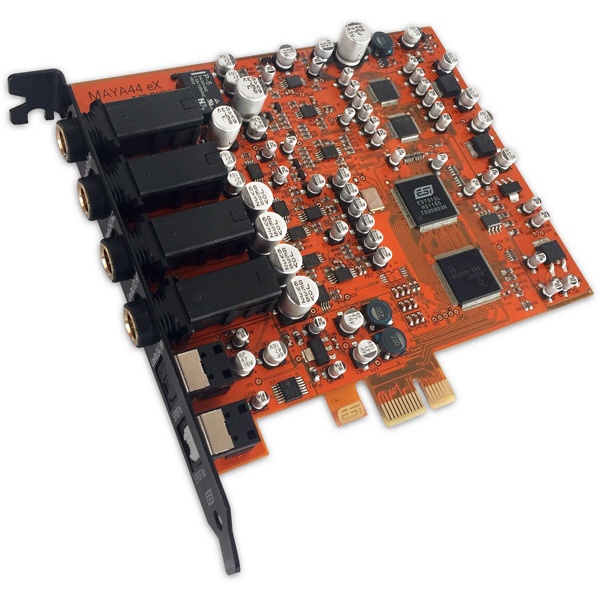 PCIeオーディオインターフェース 24bit/96kHz対応4イン4アウト MAYA44 eX