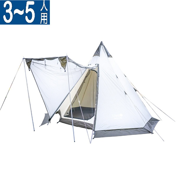 一杆帐篷Desert450(展开尺寸:长480cm x长480cm x高300cm)[，为处分品，出自外装不良的退货、交换不可能]