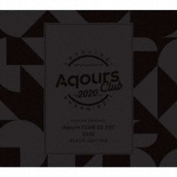 Aqours/ uCuITVC!! Aqours CLUB CD SET 2020 BLACK EDITIONy萶Yz yCDz_1