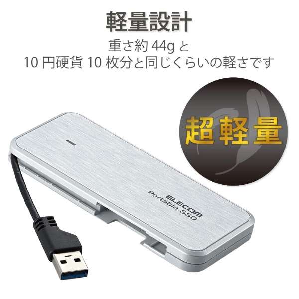 ESD-EC0120GWHR OtSSD USB-Aڑ P[u[^ zCg [120GB /|[^u^] yïׁAOsǂɂԕiEsz_6