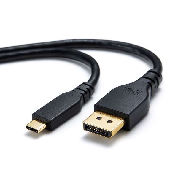 USB-C  DisplayPortP[u [f /1.5m /8K /4KEHDRΉ] ubN KC-ALCDPR15_2
