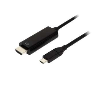 USB-C  HDMIP[u [f /1.8m] ubN GH-TCHDA180-BK-CN
