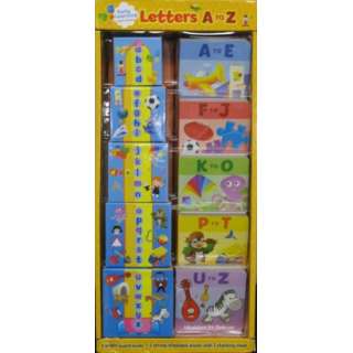 yo[QubNzLetters A to Z Early Learning BlocksBooks