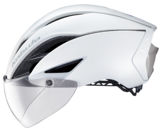 オーバーシェルタイプ サイクルヘルメット AERO-R1 CV L-XLサイズ：59〜62cm パールホワイト 正規逆輸入品 8000890 ご注文で当日配送
