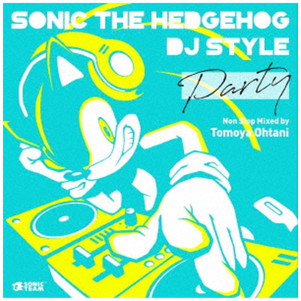 ソニック ザ ヘッジホッグ ギフト Sonic The CD 大人気 DJ Style “PARTY” Hedgehog