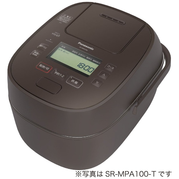 炊飯器 可変圧力IHおどり炊き ブラウン SR-MPA180-T [1升 /圧力IH]