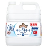 整洁的整洁的有药效泡洗手液無香料業務用詰替4L无香料