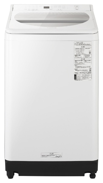 全自動洗濯機 ホワイト NA-FA80H8-W [洗濯8.0kg /乾燥機能無 /上開き