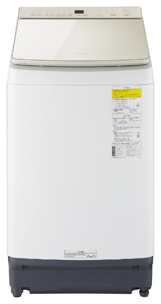 縦型洗濯乾燥機 FWシリーズ シャンパン NA-FW100K8-N [洗濯10.0kg /乾燥5.0kg /ヒーター乾燥(水冷・除湿タイプ)  /上開き] 【お届け地域限定商品】