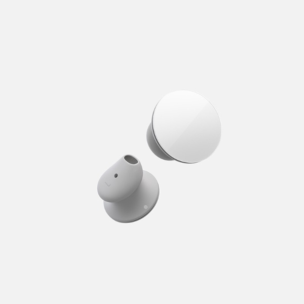 ヘッドセット Surface Earbuds グレイシャー ホワイト HVM-00005 