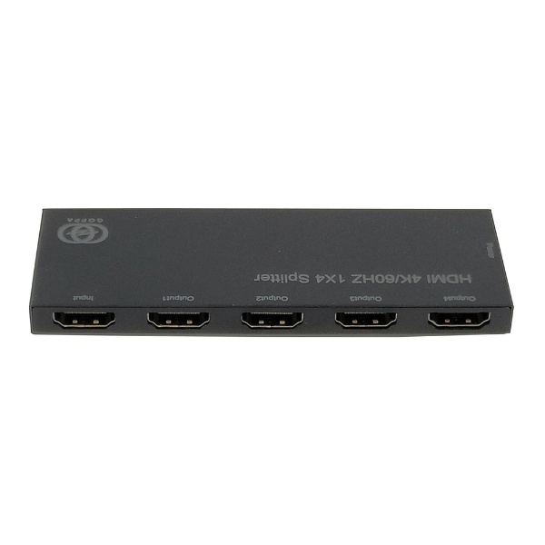 HDMI分配器 ブラック GP-HDSP14H460 [1入力 /4出力 /4K対応 /自動
