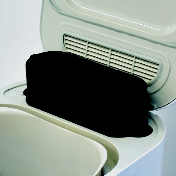 生ごみ減量乾燥機 パリパリキュー ホワイト PPC-11WH [温風乾燥式