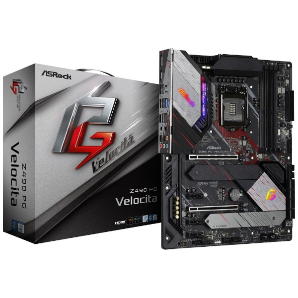 マザーボード Z490 PG Velocita [ATX /LGA1200] ASROCK｜アスロック 通販 | ビックカメラ.com